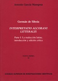 INTERPRETATIO ALCORANI LITTERALIS