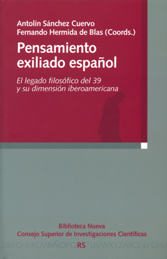 PENSAMIENTO EXILIADO ESPAÑOL