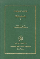 ENRIQUE COCK EPISTOLARIO VOL I TAPA TELA