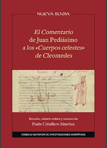 EL COMENTARIO DE JUAN PEDIÁSIMO A LO "CUERPOS CELESTES" DE CLEOMEDES