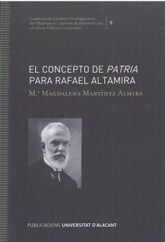 EL CONCEPTO DE PATRIA PARA RAFAEL ALTAMIRA