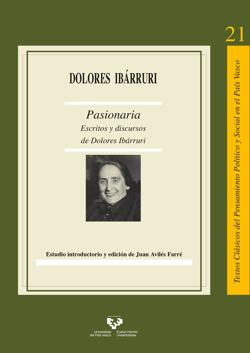 PASIONARIA. ESCRITOS Y DISCURSOS DE DOLORES IBÁRRURI