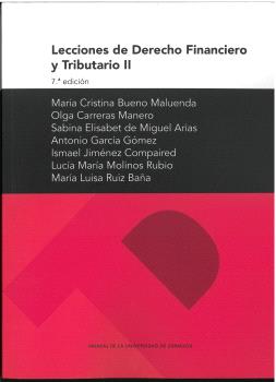 LECCIONES DE DERECHO FINANCIERO Y TRIIBUTARIO I...