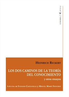 LOS DOS CAMINOS DE LA TEORÍA DEL CONOCIMIENTO