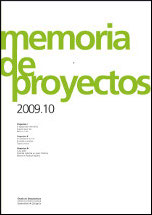 MEMORIA DE PROYECTOS 2009-10