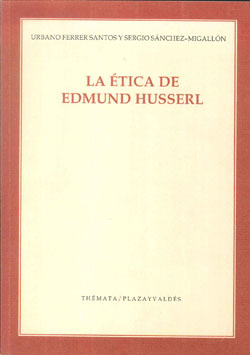 ETICA DE EDMUND HUSSERL LA