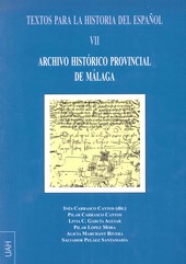 TEXTOS PARA LA HISTORIA DEL ESPAÑOL VOL VII