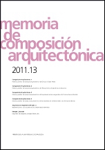 MEMORIA DE COMPOSICION ARQUITECTONICA 2011.13