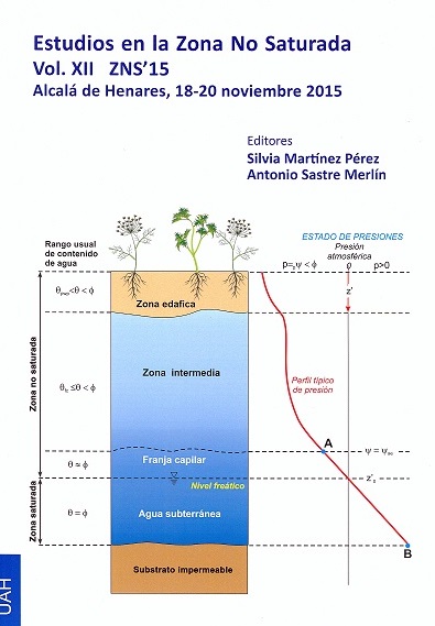 ESTUDIOS EN LA ZONA NO SATURADA VOL. XII ZNS' 15