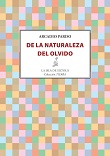 DE LA NATURALEZA DEL OLVIDO