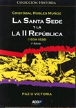 LA SANTA SEDE Y LA II REPÚBLICA (1934-1939)