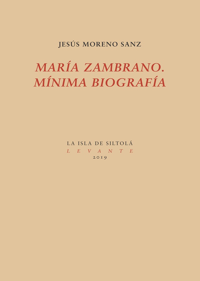 MARÍA ZAMBRANO. MÍNIMA BIOGRAFÍA