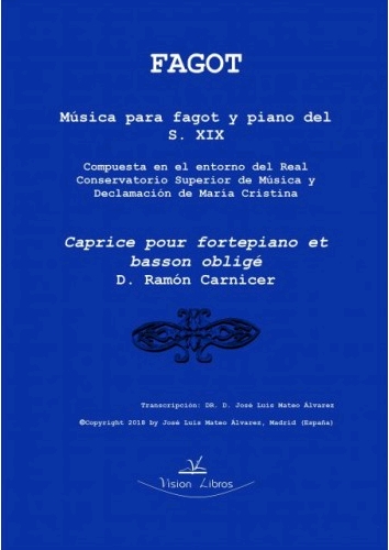 CAPRICE POUR FORTEPIANO ET BASSON OBLIGÉ. FAGOT