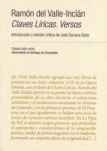 CLAVES LÍRICAS. VERSOS