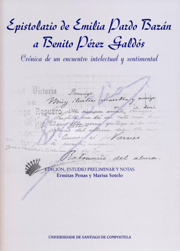 EPISTOLARIO DE EMILIA PARDO BAZÁN A BENITO PÉRE...