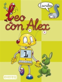 LEO CON ALEX ESCRITURA 1 PAUTA EDUCACION INFANTIL