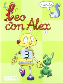 LEO CON ALEX ESCRITURA 3 PAUTA EDUCACION INFANTIL