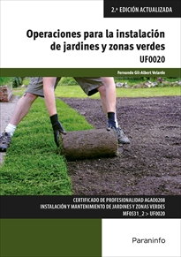 OPERACIONES PARA LA INSTALACIÓN DE JARDINES Y Z...