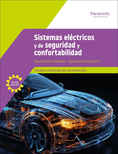 SISTEMAS ELÉCTRICOS Y DE SEGURIDAD Y CONFORTABILIDAD 3.ª EDICIÓN 2026