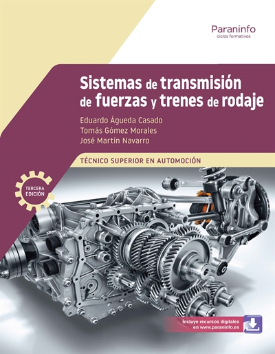SISTEMAS DE TRANSMISIÓN DE FUERZAS Y TRENES DE RODAJE 3.ª EDICIÓN 2026
