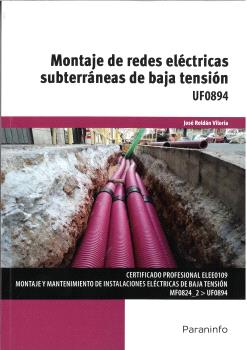 MONTAJE DE REDES ELÉCTRICAS SUBTERRÁNEAS DE BAJA TENSIÓN