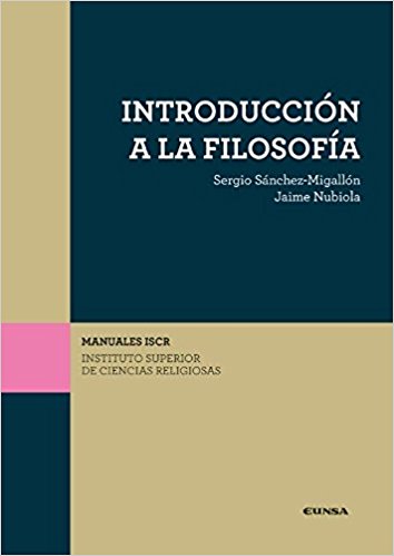 INTRODUCCIÓN A LA FILOSOFÍA