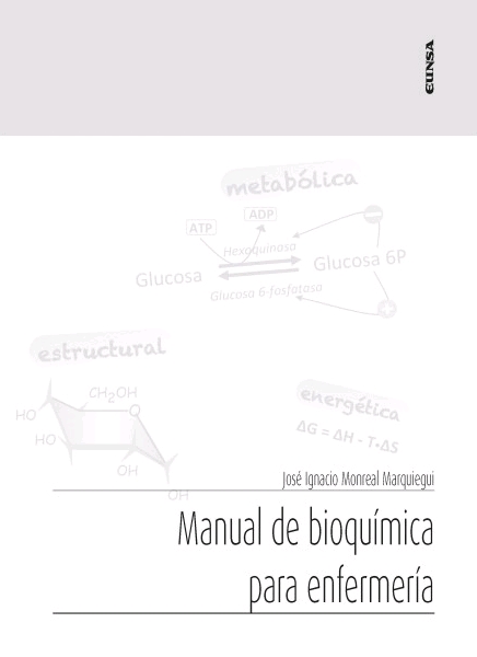 MANUAL DE BIOQUÍMICA PARA ENFERMERÍA