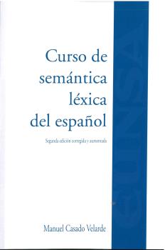 CURSO DE SEMÁNTICA LÉXICA DEL ESPAÑOL