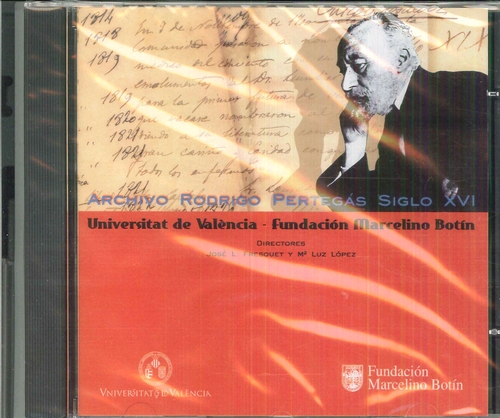 CD ARCHIVO RODRIGO PERTEGÁS SIGLO XVI - CD