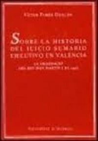 SOBRE HISTORIA JUICIO SUMARIO EJECUT.VALENCIA