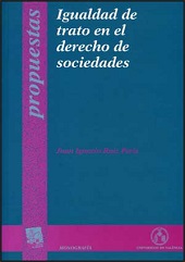 IGUALDAD DE TRATO EN EL DERECHO DE SOCIEDADES