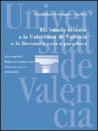 ELS ESTUDIS LITEREARIS A LA UNIVERSITAT