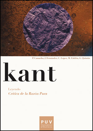 KANT LEYENDO CRÍTICA DE LA RAZÓN PURA