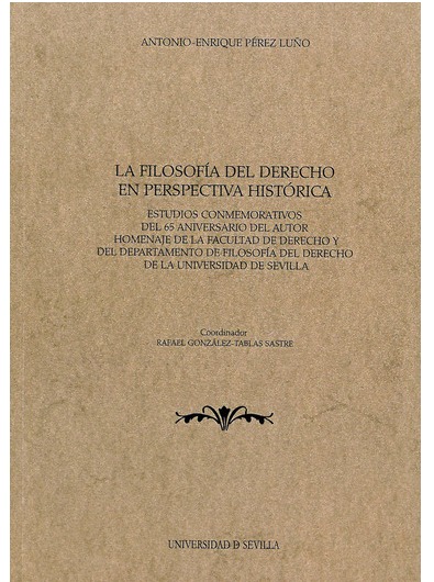 LA FILOSOFÍA DEL DERECHO EN PERSPECTIVA HISTÓRICA