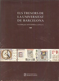 ELS TRESORS DE LA UNIVERSITAT DE BARCELONA