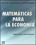 MATEMÁTICAS PARA LA ECONOMÍA