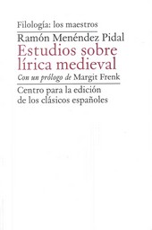 ESTUDIOS SOBRE LIRICA MEDIEVAL