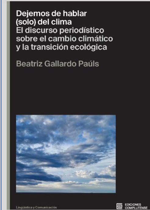 DEJEMOS DE HABLAR (SOLO) DEL CLIMA