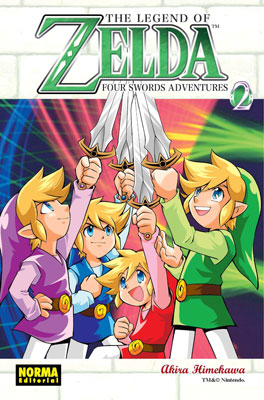 THE LEGEND 09 OF ZELDA 4 V.II SWORDS ADVENTUR