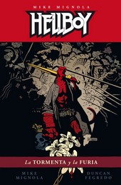 HELLBOY 16 LA TORMENTA Y LA FURIA (CARTONE)