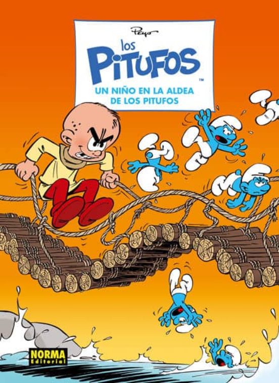 PITUFOS 26 UN NIÑO EN LA ALDEA DE LOS PTUFOS