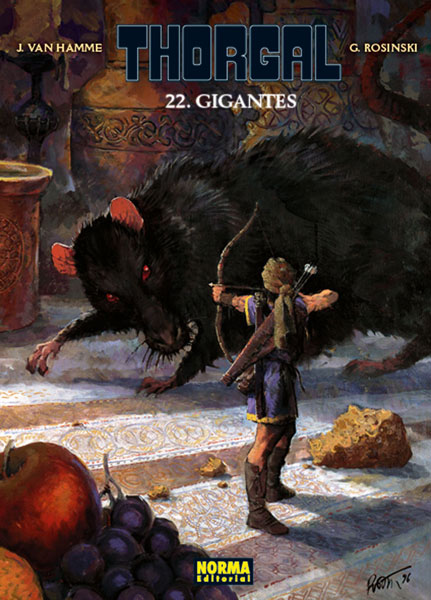 THORGAL 22 GIGANTES CARTONE