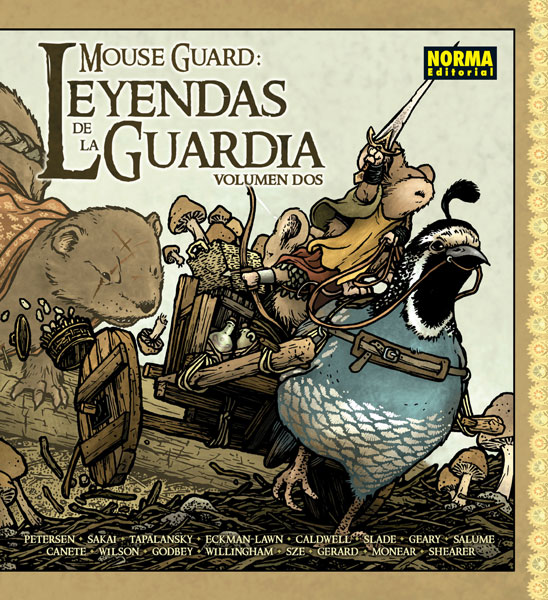 MOUSE GUARD LEYENDAS DE LA GUARDIA 02