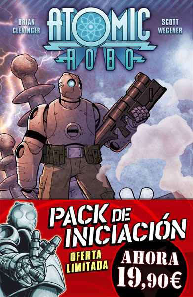 PACK INICIACION ATOMIC ROBO 1 Y 2 (OFERTA LIMITADA SIN DERECHO A DEVOLUCION)