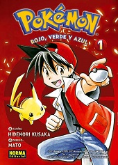 POKÉMON 01 ROJO,  VERDE Y AZUL 1