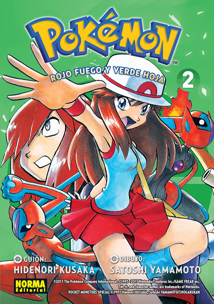 POKEMON 14 ROJO FUEGO Y VERDE HOJA 2