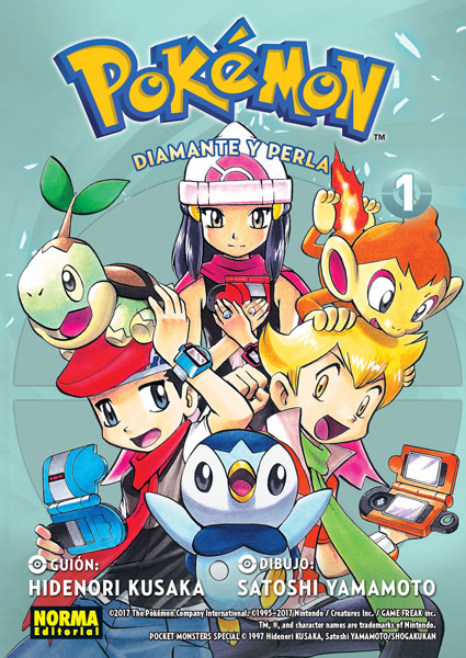 POKEMON 17 DIAMANTE Y PERLA 01