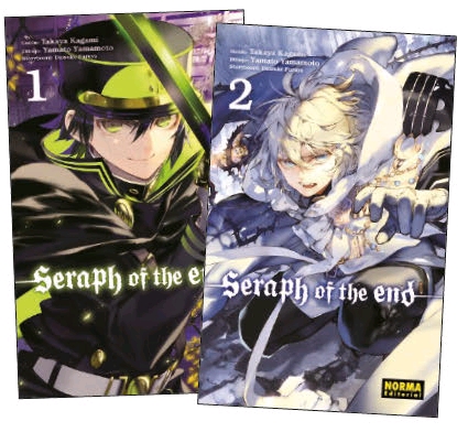 PACK DE INICIACIÓN SERAPH OF THE END 1 + 2