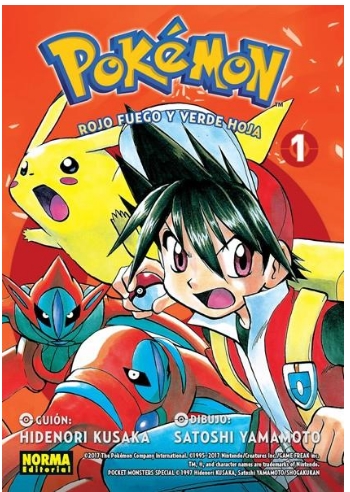 POKÉMON 13 ROJO FUEGO Y VERDE HOJA 1