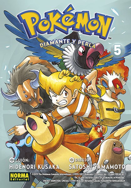 POKEMON 05 DIAMANTE Y PERLA NUEVA EDICION